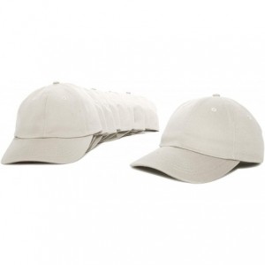 Baseball Caps Baseball Cap Mens Trucker Hat Dad Hats Caps for Women 12 Pack - Beige - CV18IDYKK7Z $32.50