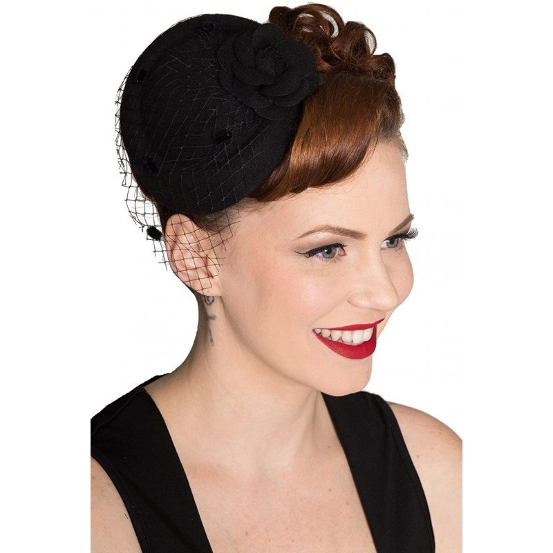 Headbands Marilyn Vintage Fascinater - Black- Pink or Red - Red/One Size - CO12NUGO1TT $24.48