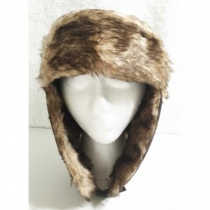 Bomber Hats Faux Fur Fashion Aviator Winter Hat - Gray - C3127OP29TF $27.05