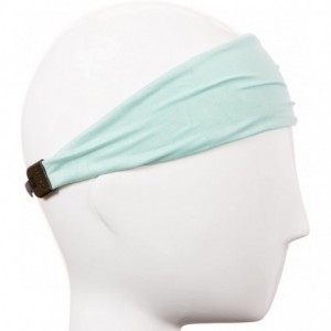 Headbands Xflex Crushed Adjustable & Stretchy Wide Softball Headbands for Women & Girls - Lightweight Crushed Mint - C717X6HU...