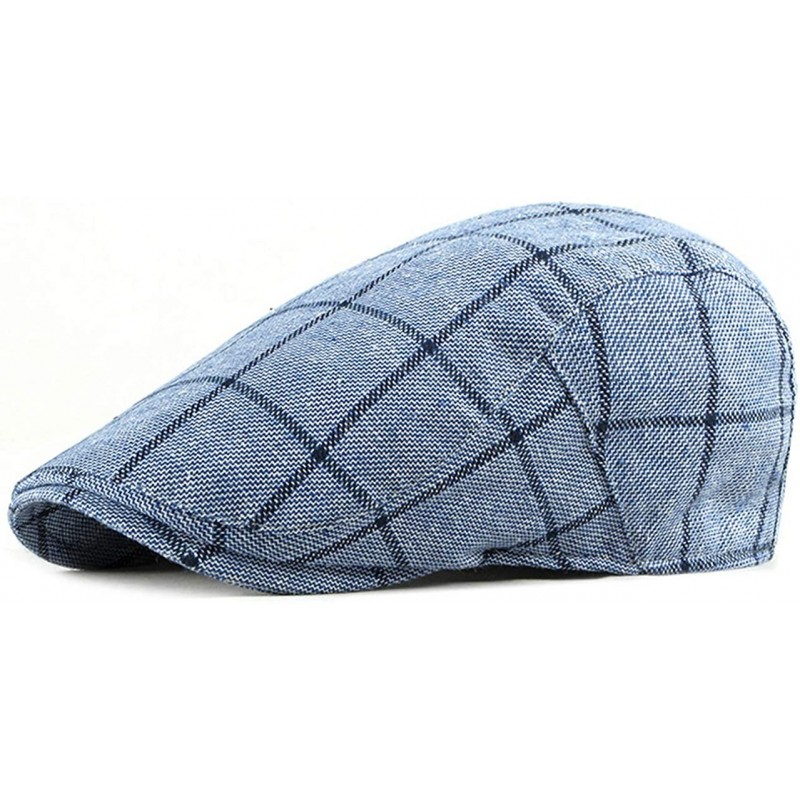 Newsboy Caps Men's Newsboy Gatsby Hat Vintage Beret Flat Ivy Cabbie Driving Hunting Cap for Boyfriend Gift - News 4 - CY18KDZ...