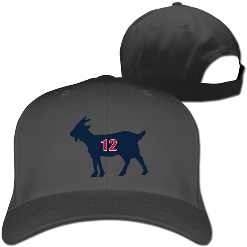 Baseball Caps Adjustable Baseball Cap Blue Navy England Brady Goat Cool Snapback Hats - Black13 - CD18Z3Z8WE7 $13.54