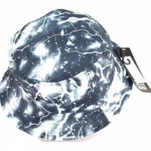 Bucket Hats Fashionable Unisex Printed Pattern Bucket Hat - Bk2104navy - C712HRP5D2R $8.40