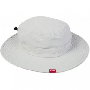 Sun Hats Technical UV Sun Hat with Hat Retainer - Silver - C311KD5K289 $35.80