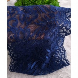 Headbands Stretch Headbands for Women Lace Headcovering for Women Lace Headwrap (Navy-2) - Navy-2 - CC18M7TAKQ5 $10.43