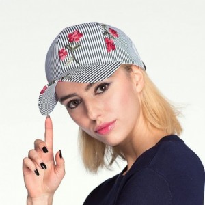 Baseball Caps Hatsandscarf Exclusives Oriental Flower Geometric Pattern Baseball Cap (BA-740-1) - Poplin-purple - CK18R34HQ7A...