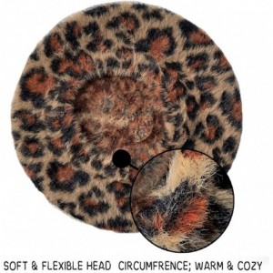 Berets Leopard Animal Artist Painter - Z-khaki - CH18YSE5HTE $18.10