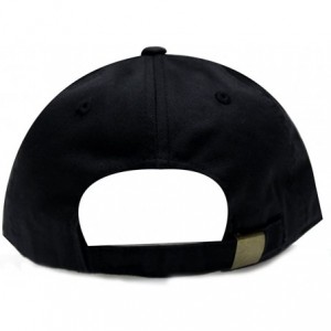 Baseball Caps Alien Small Embroidery Cotton Baseball Cap - Neon Sign Black - CK185KLTOZS $15.88