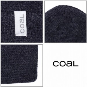 Skullies & Beanies Men's The Frena Solid Beanie - Black Marl - C118HZ2AY5S $24.98