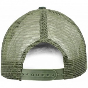 Baseball Caps Profile Baseball Trucker Adjustable Outdoor - Camouflage + Green Grid - CQ184K0OKKS $10.63