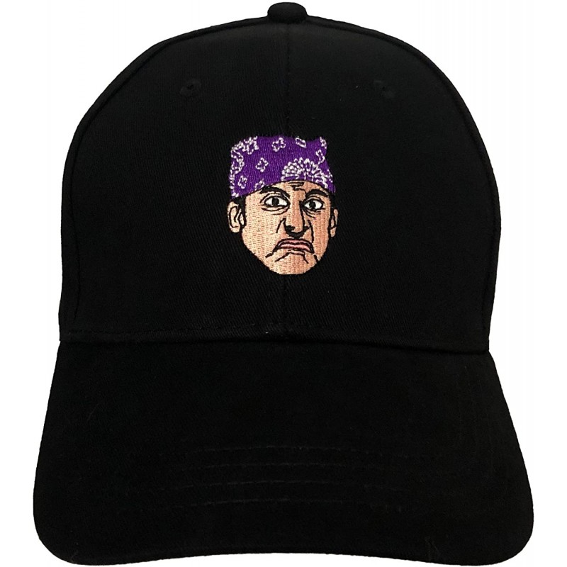 Baseball Caps Prison Mike Adjustable Baseball Cap Michael Scott Baseball Hat - Black - CK18WRG9OL7 $15.44