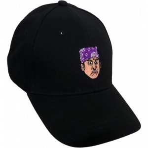 Baseball Caps Prison Mike Adjustable Baseball Cap Michael Scott Baseball Hat - Black - CK18WRG9OL7 $15.44