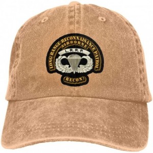 Cowboy Hats LRRP Hat Logo Classic Style Mens/Womens LRRP Cowboy Hat - Natural - CE18A88YG6M $14.96