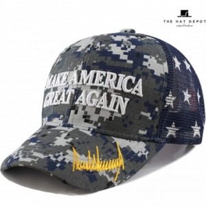 Baseball Caps Original Exclusive Donald Trump 2020" Keep America Great/Make America Great Again 3D Cap - C218UL45QZK $10.91