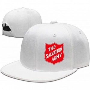 Baseball Caps Mens Customized Stylish Flat Bill Hat Class Fit Baseball Caps Sports Outdoors - White - CW18D7L3XDK $14.85