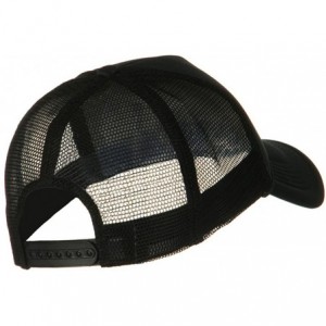 Baseball Caps Big Foam Mesh Truck Cap - Black - CL1166WG7NH $16.68