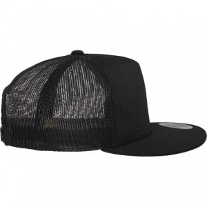 Baseball Caps Yupoong 6006W Unisex Adult Classic Two Tone Trucker Cap - Black - C5111VAN0PV $9.89