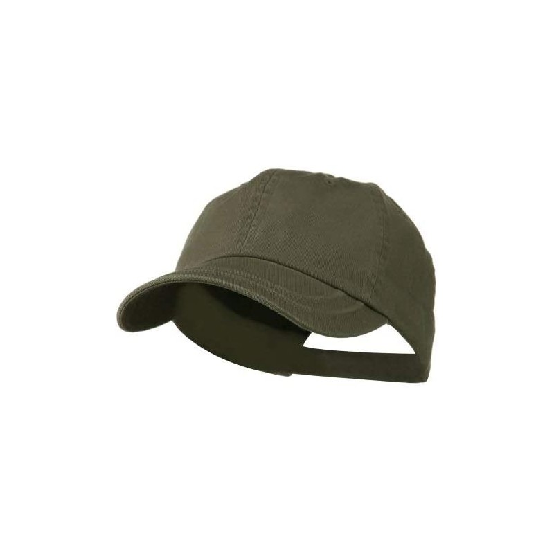 Baseball Caps Low Profile Normal Dyed Cotton Twill Cap - Dark Olive W33S43D - C011C0N3SIX $10.11