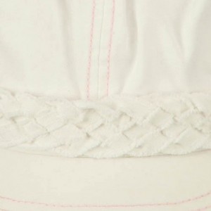 Newsboy Caps Ladies Brushed Canvas Newsboy Hat - White - CG114YSOJZ3 $12.54