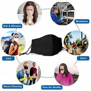 Balaclavas Muffle Printed Adjustable Earloop Face Mask - Colorful Skull 3d - CM197XMCIEL $15.27