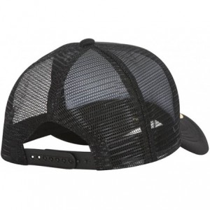 Baseball Caps Smiley Face Black Adjustable Trucker Hat - C218HIQ97OI $10.37