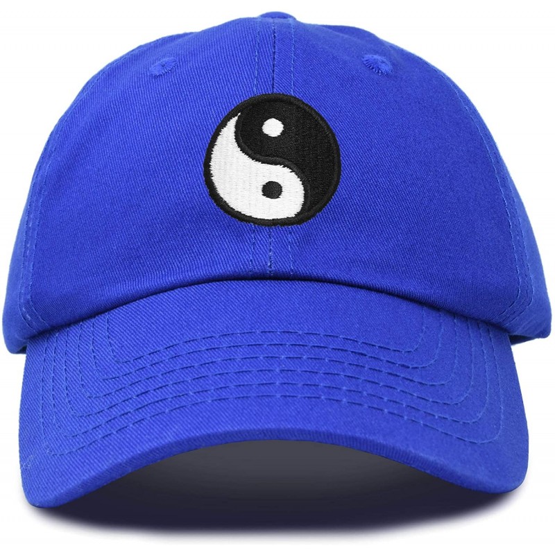 Baseball Caps Ying Yang Dad Hat Baseball Cap Zen Peace Balance Philosophy - Royal Blue - C918XOC94M5 $12.30