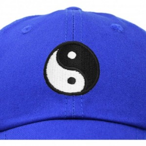 Baseball Caps Ying Yang Dad Hat Baseball Cap Zen Peace Balance Philosophy - Royal Blue - C918XOC94M5 $12.30