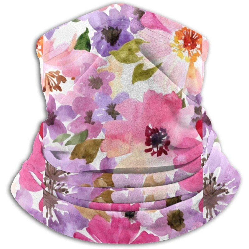 Balaclavas Face Mask Custom flower 3D Seamless Half Face Bandanas Balaclava - Style12 - C0197Y4TWY8 $15.52