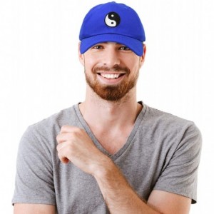 Baseball Caps Ying Yang Dad Hat Baseball Cap Zen Peace Balance Philosophy - Royal Blue - C918XOC94M5 $12.30