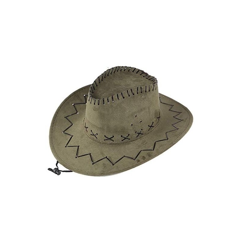 Sun Hats Unisex Sunshade Cap- Summer Outdoor Travel Western Cowboy Hat Casual Solid Mongolian Hat Grassland Visor - C818TE47A...