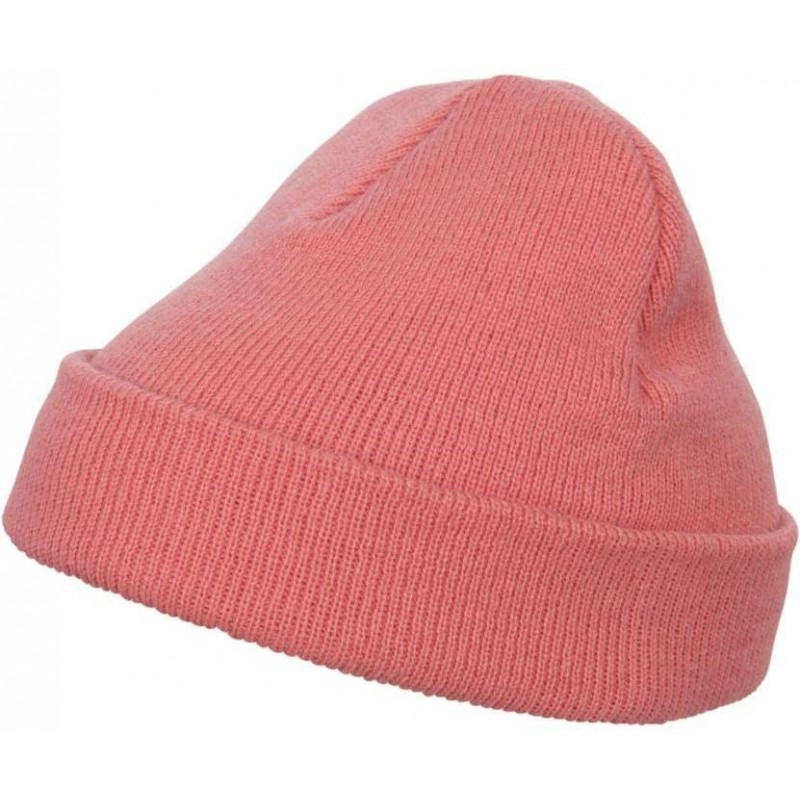 Skullies & Beanies Heavyweight Knitted Beanie- Unisex- 1500KC - Coral - CI18EXLOUQR $31.79