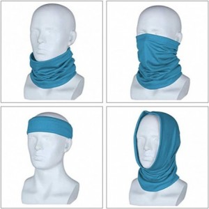 Balaclavas Unisex Seamless Neck Gaiters Bandanas - Dust Proof UV Protection Bandana Balaclava for Sport&Outdoor - Sky Blue - ...