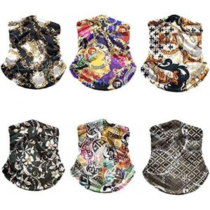 Balaclavas Cycling Protection Bandana Balaclava Headwear - Print 1*6pcs - C9199XU009Q $21.13