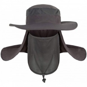 Sun Hats Unisex Fishing Hat Men Sun Protection Cap Garden Travel Lawn Work Outdoor Sports Hiking Hats Neck Flap - C918Q7Q8ZN5...