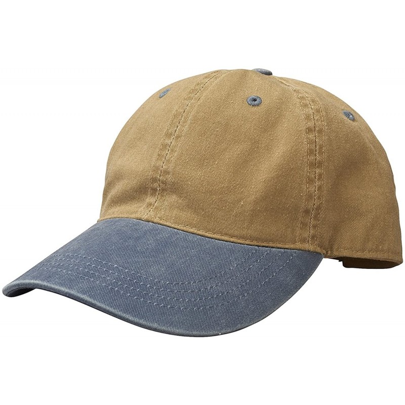 Baseball Caps Womens Canyon Cap - Khaki/Denim - C618E3U3ACU $18.57