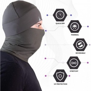 Balaclavas Balaclava Face Mask + Skull Cap Helmet Liner Anti Dust- Wind& Sports Fleece Pack - Khaki - CS194TTLSEE $13.54