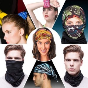 Balaclavas Unisex Multifunctional Seamless Bandana Face Mask Neck Gaiter Headwear Tube Mask Scarf - Usa Flag - CY1982N57C0 $1...