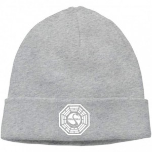 Skullies & Beanies Dharma-Swan Unisex Fashion Autumn/Winter Cap Hedging Caps Casual Cap Hat Warm Hats for Men & Women - Gray ...