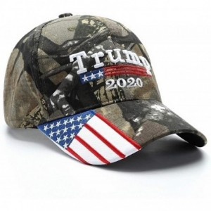 Baseball Caps Make America Great Again Hat Donald Trump 2020 USA Cap Adjustable - Kag 2020 Camouflage - CV18QSWRMAK $19.61