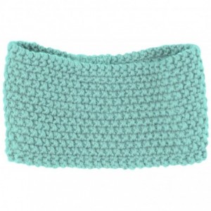 Headbands Women's Winter Knit Headband - Bow - Green - C412OCD3AGN $11.87