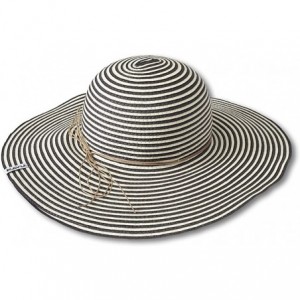 Sun Hats Women's Lady Leah Fishing Hats - Black Smoke - CP11SF94EGL $44.53