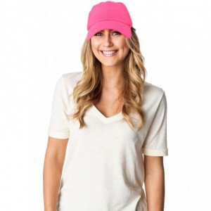 Baseball Caps Baseball Cap Mens Trucker Hat Dad Hats Caps for Women 12 Pack - Hot Pink - C118IE3LA94 $22.13