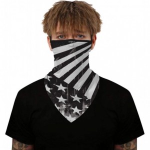 Balaclavas Men Women Neck Gaiter Face Mask Scarf Bandana Ear Loops Rave Outdoor Balaclava for Dust Wind UV Sun Protective - C...