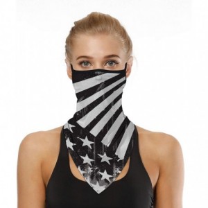 Balaclavas Men Women Neck Gaiter Face Mask Scarf Bandana Ear Loops Rave Outdoor Balaclava for Dust Wind UV Sun Protective - C...