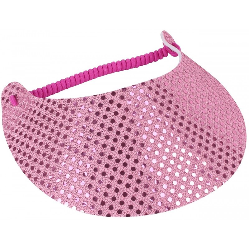 Visors Glitzy Design Perfect for The Summer! Made in The USA!! - Glitz 14 - CJ11ZDU991Z $11.82