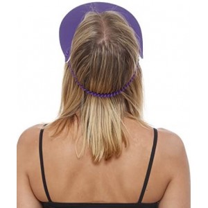 Visors Glitzy Design Perfect for The Summer! Made in The USA!! - Glitz 14 - CJ11ZDU991Z $11.82