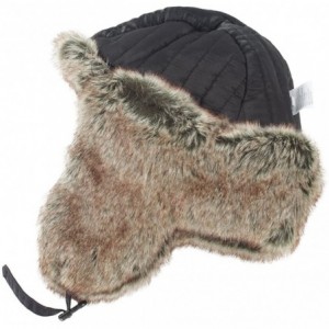 Bomber Hats Unisex Winter Knit Russian Ushanka Cossack Trapper Pilot Aviator Cap Hat - Red - CB127F3BCLH $32.41