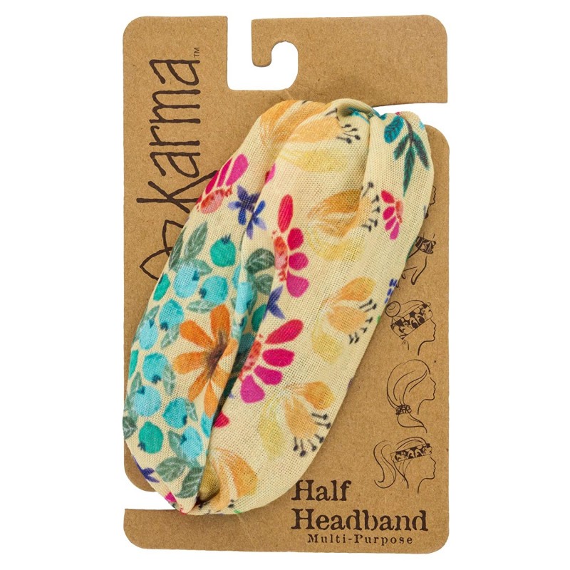Headbands Half Headband- Floral - Floral - C618G7M3XGI $12.67