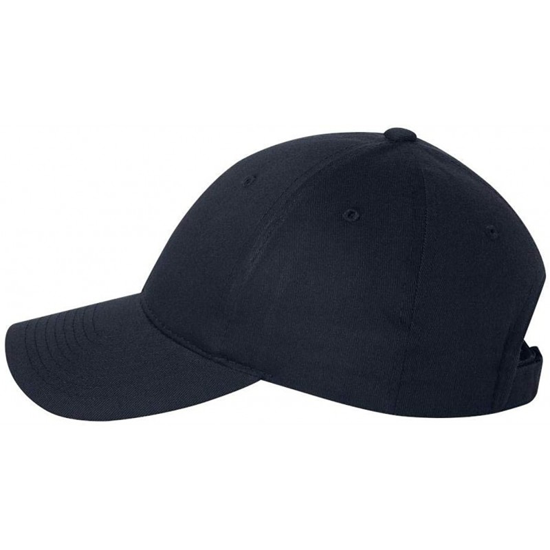 Baseball Caps VC900 - Poly/Cotton Twill Cap - Navy - C0118D1BIFL $8.42