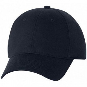 Baseball Caps VC900 - Poly/Cotton Twill Cap - Navy - C0118D1BIFL $8.42
